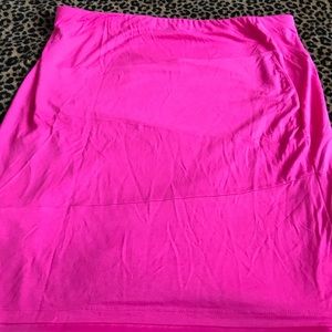 Cute Pink strapless shirt